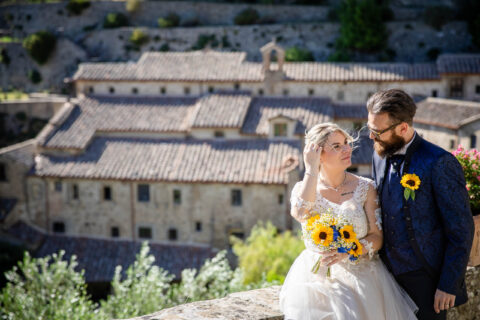 Daniele e Ilenia alle Celle di Cortona