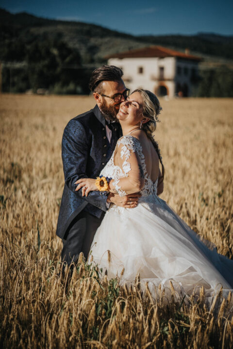 Servizio fotografico matrimonio campagna Cortona